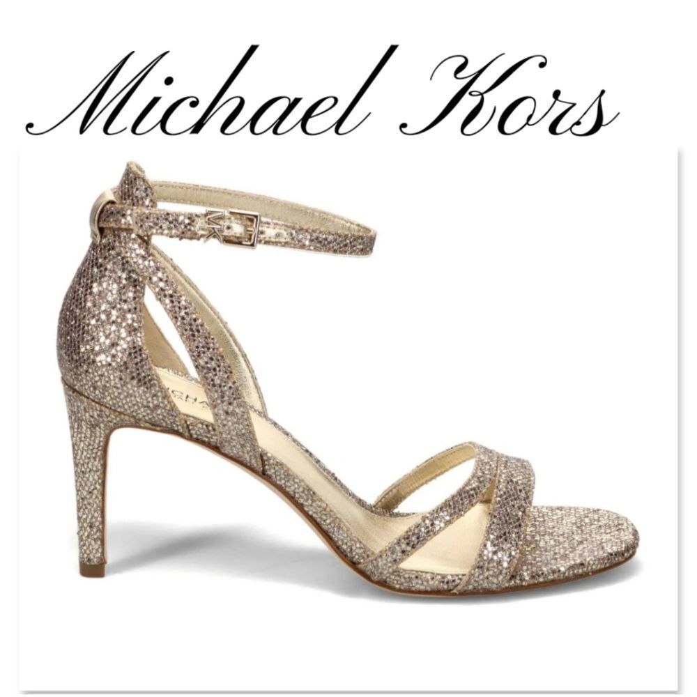 Michael Kors Kimberly Patent Sandal